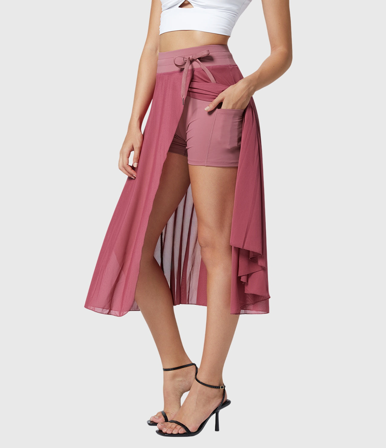 Talia - Transformable Fluid Skirt Skirts - woman - mid