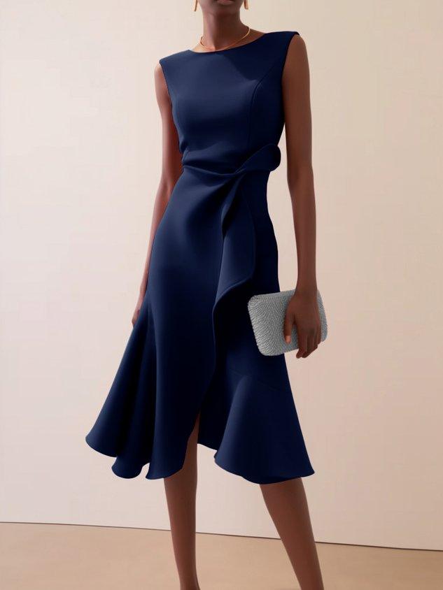Katherine | Sleeveless Midi Dress