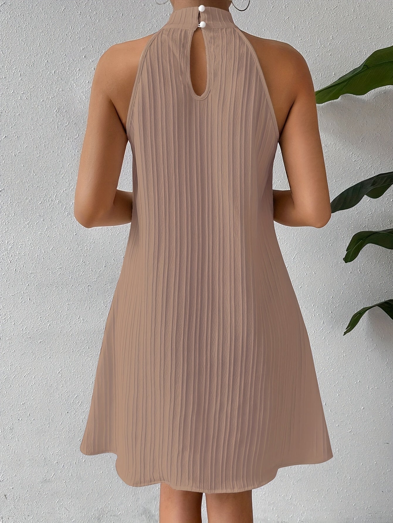 Peyton | Halter Neck Mini Dress