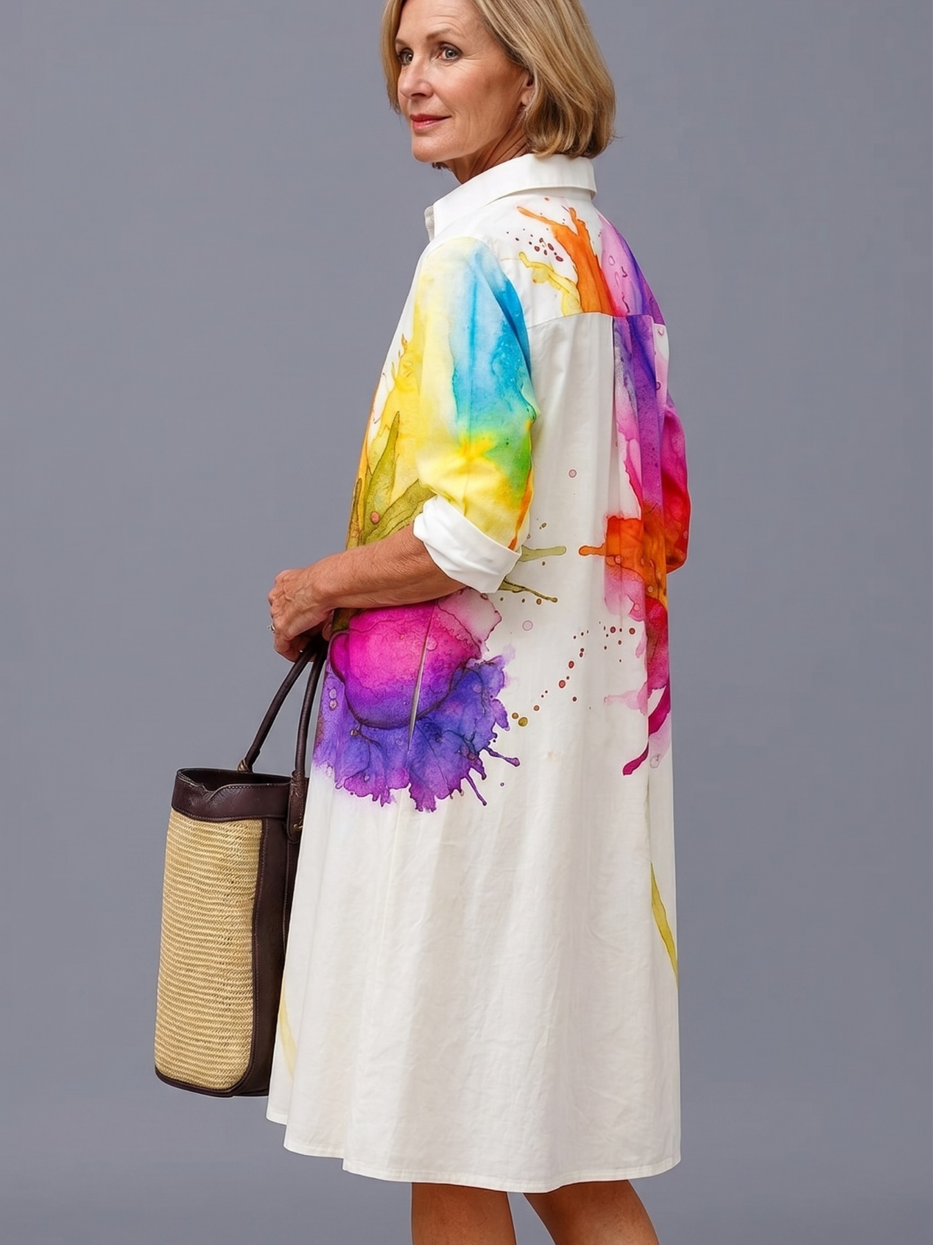 Lydia | Elegant Midi Dress with Thoughtful Care