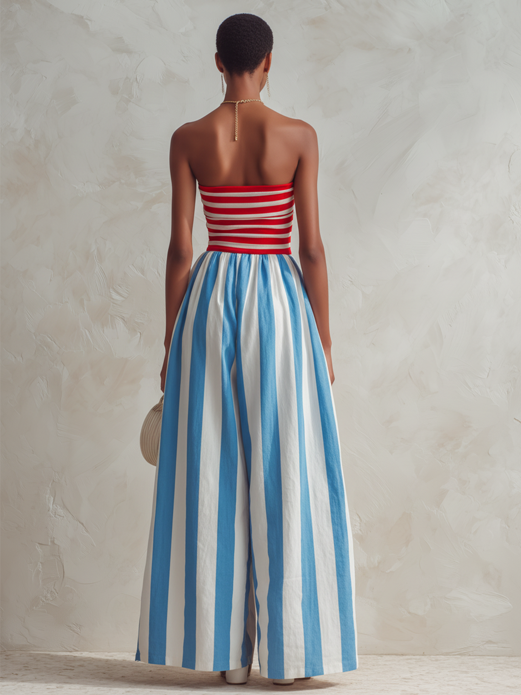 Savannah | Strapless Top & Wide-Leg Jumpsuit