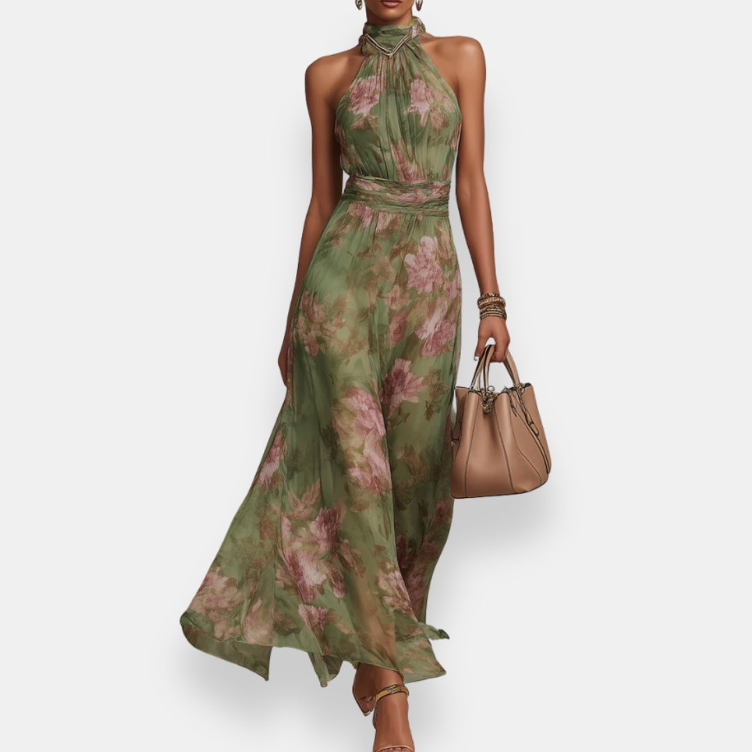 Savannah | Long Floral Dress