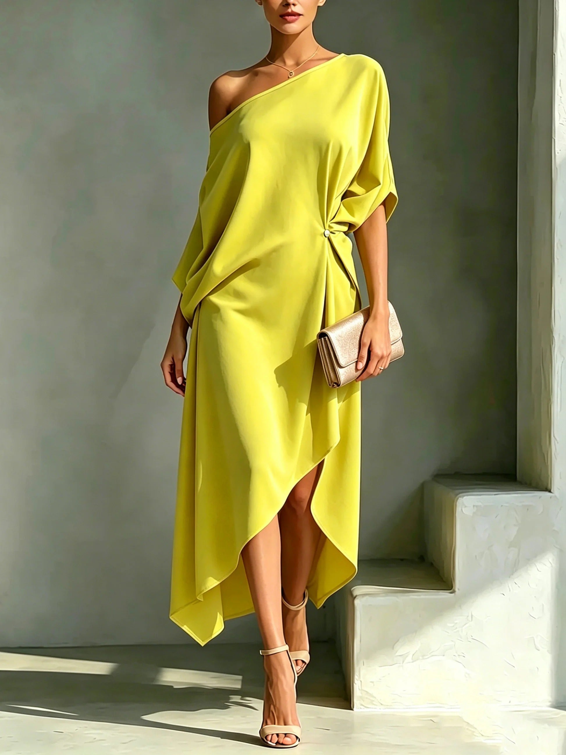 CAMILA | Elegant Midi Dress