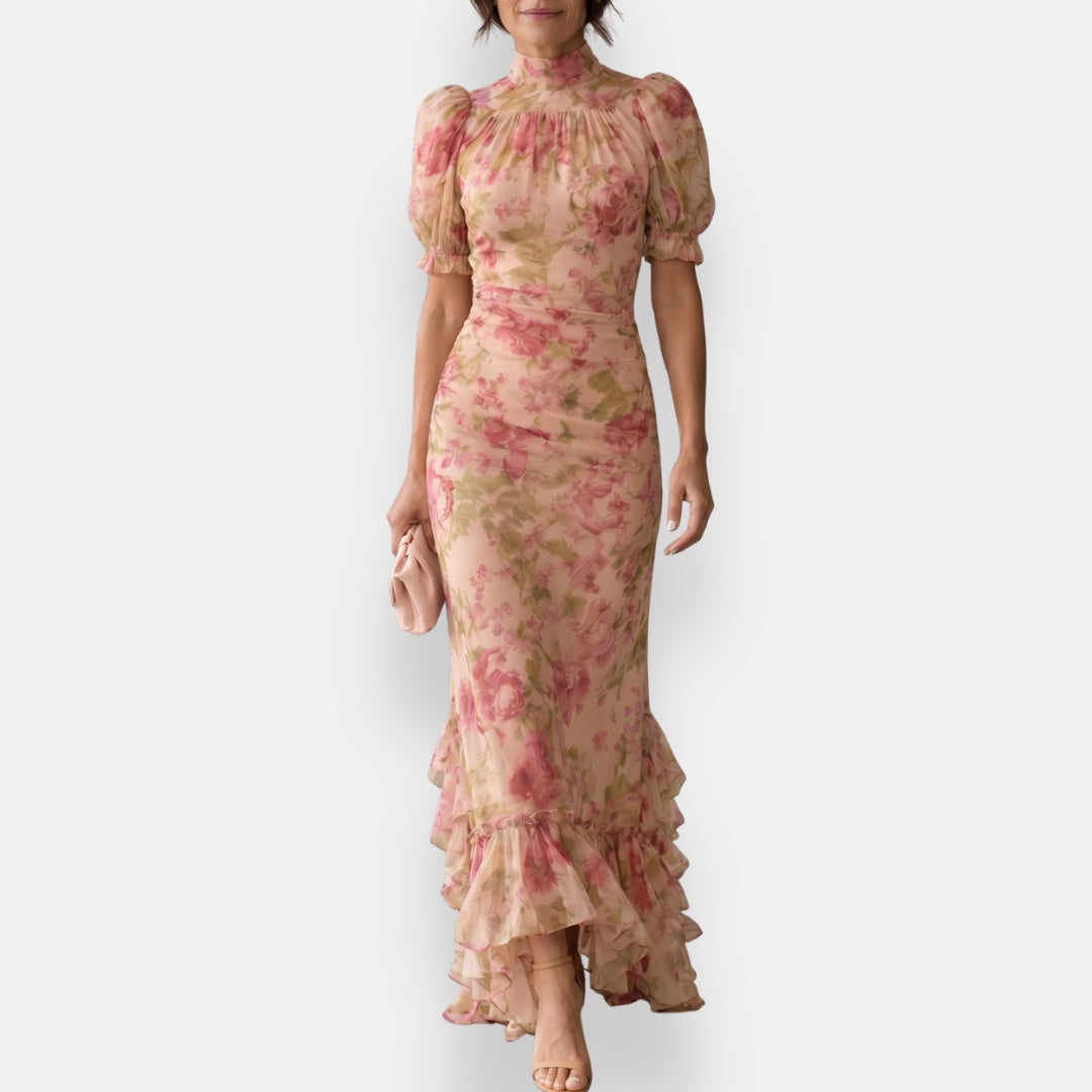 Melissa | Long Floral Dress