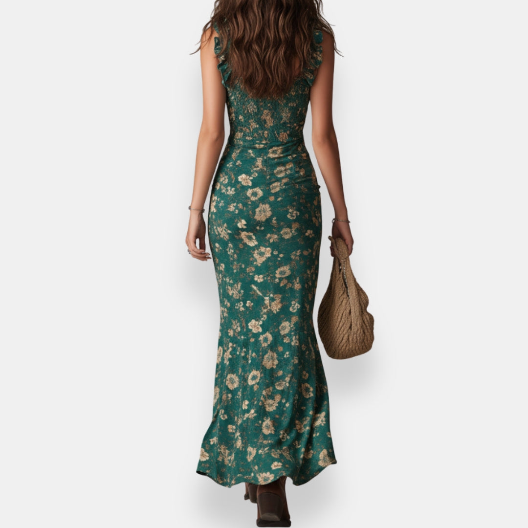 Ashley | Long Floral Dress