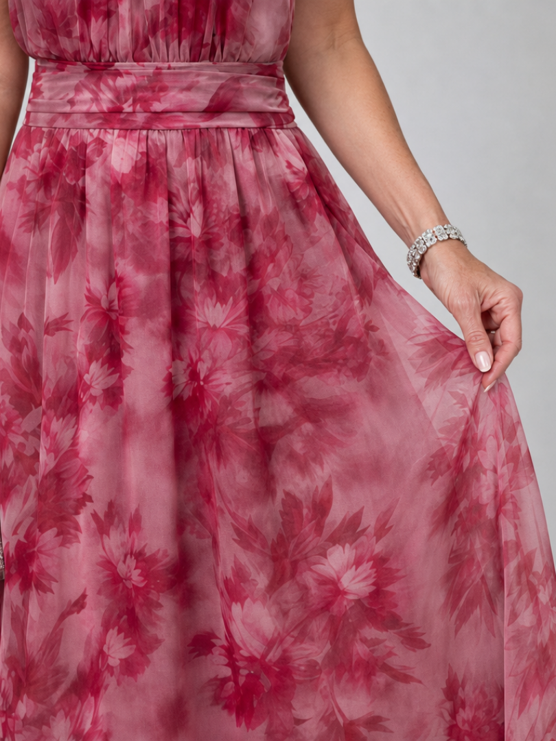Avien | American Collar Midi Dress