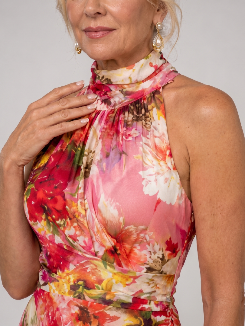 Elisabetta | Floral Print Maxi Dress