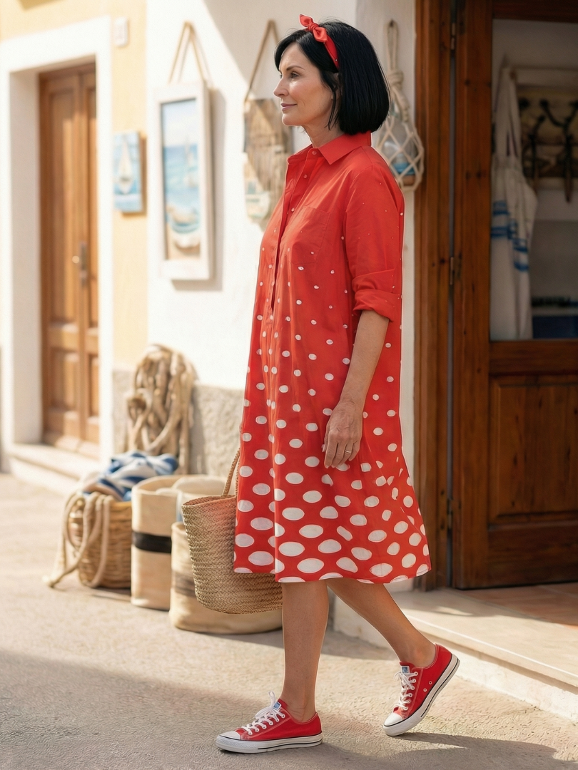 Stella | Polka Dot Dress