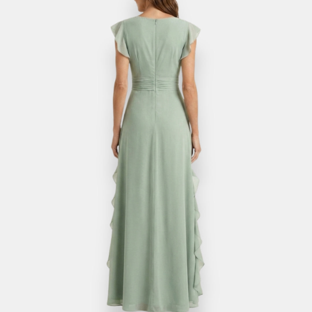 Prune | Ruffled Ceremony Dress