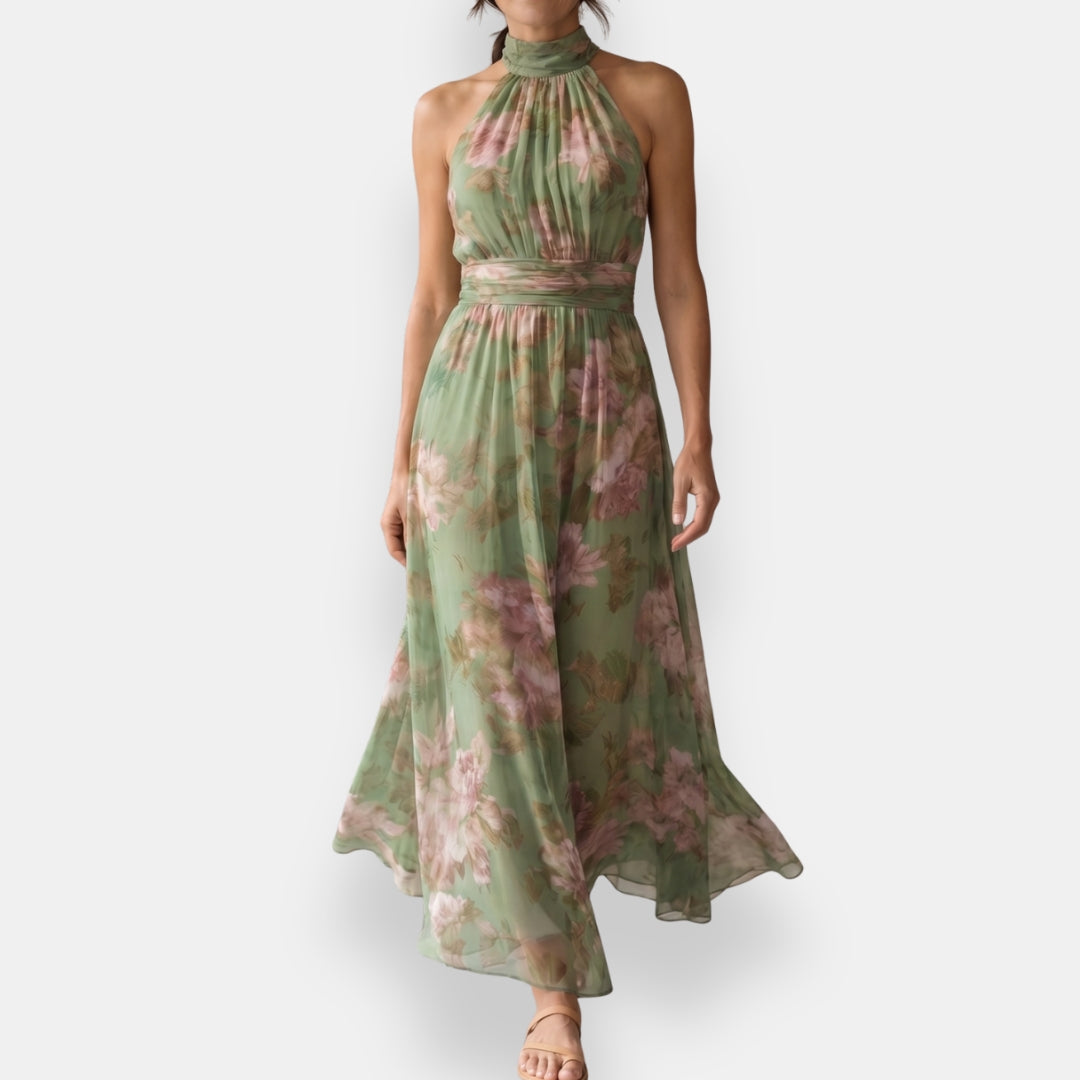 Savannah | Long Floral Dress