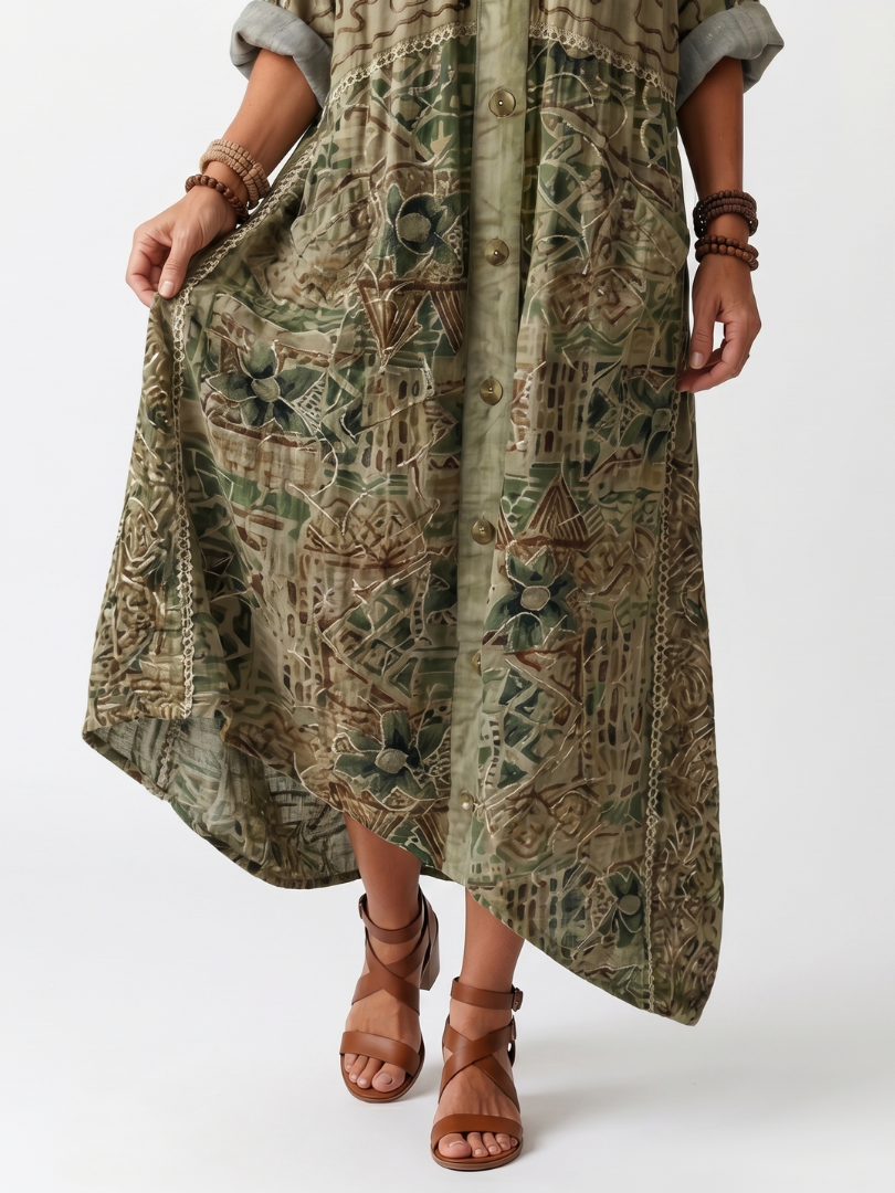 Aliyah | Oversized Midi Dress
