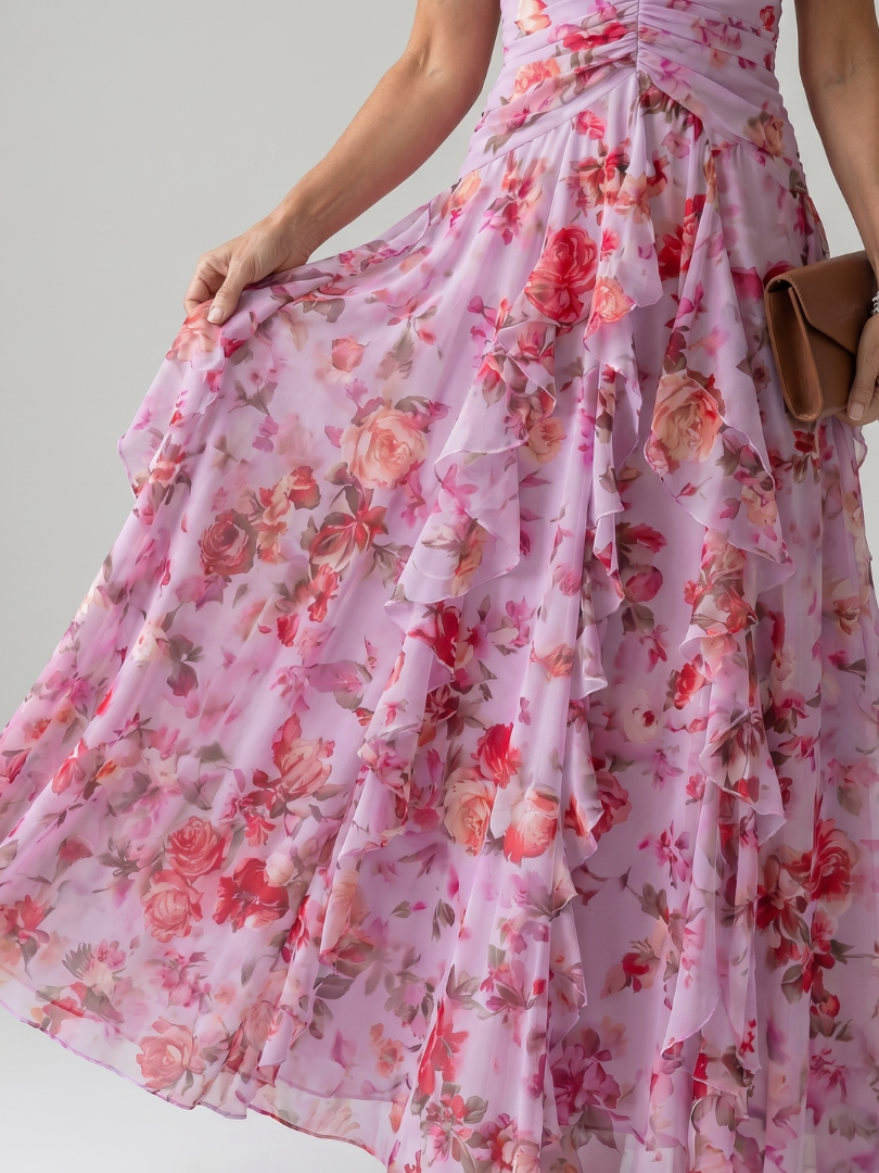 Nori | Floral Maxi Dress