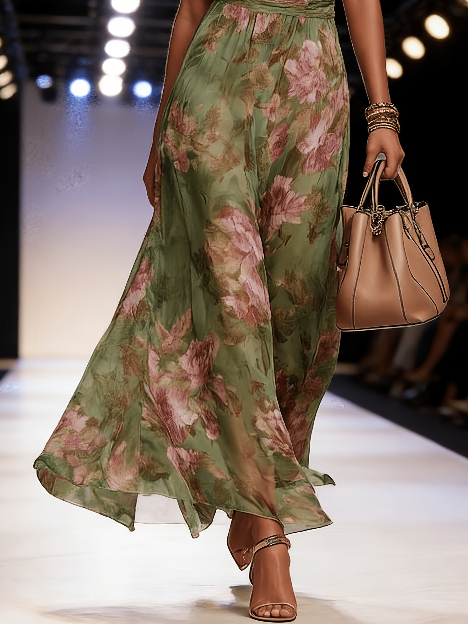 Savannah | Halter Neck Maxi Dress