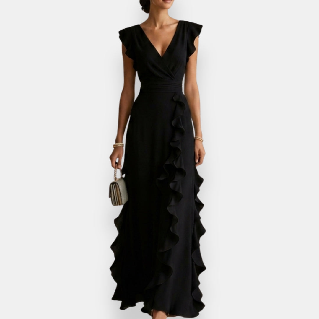 Prune | Ruffled Ceremony Dress