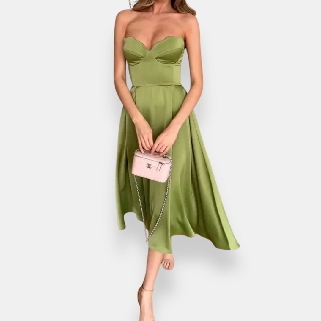 Rachel | Strapless Dress