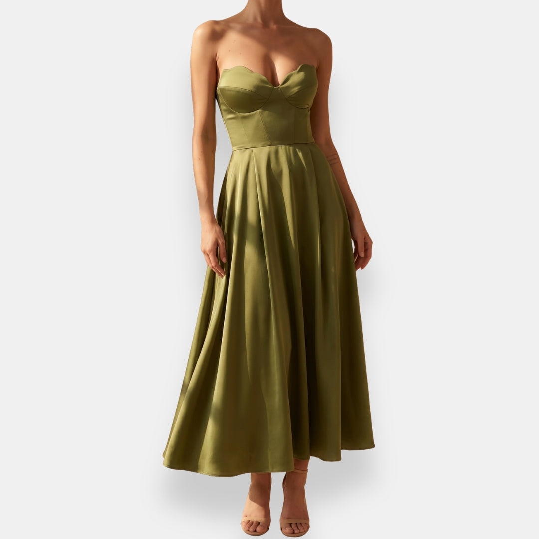 Rachel | Strapless Dress
