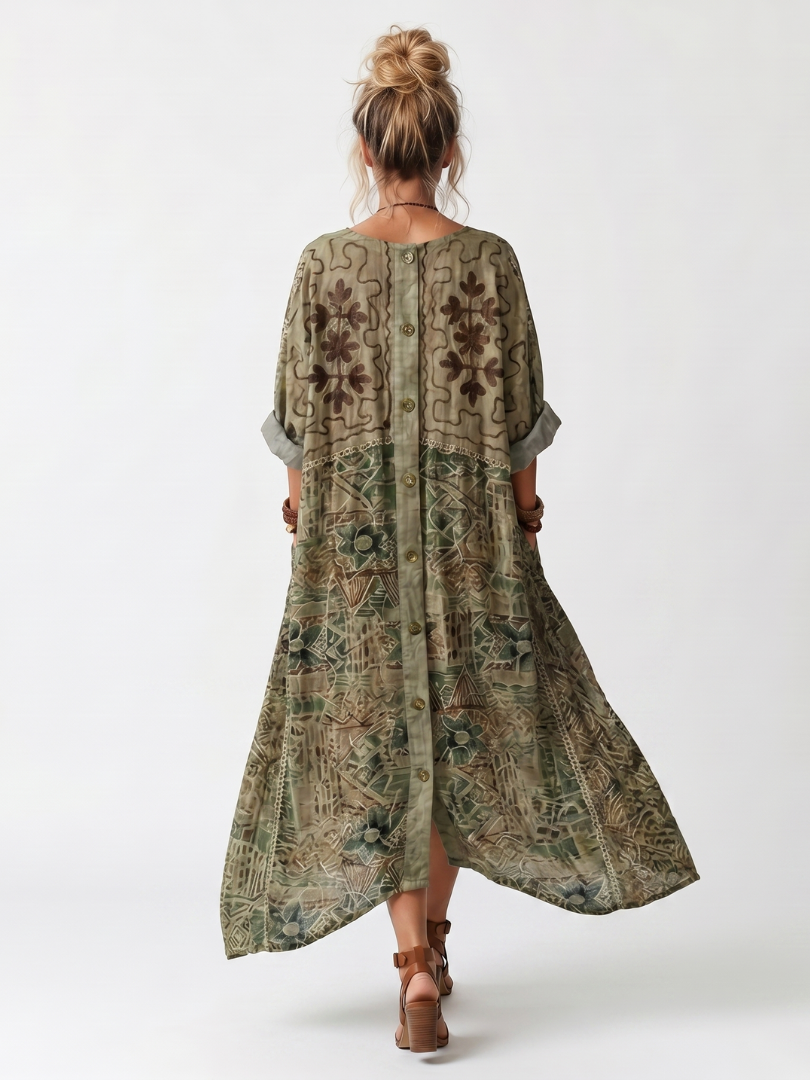 Aliyah | Oversized Midi Dress