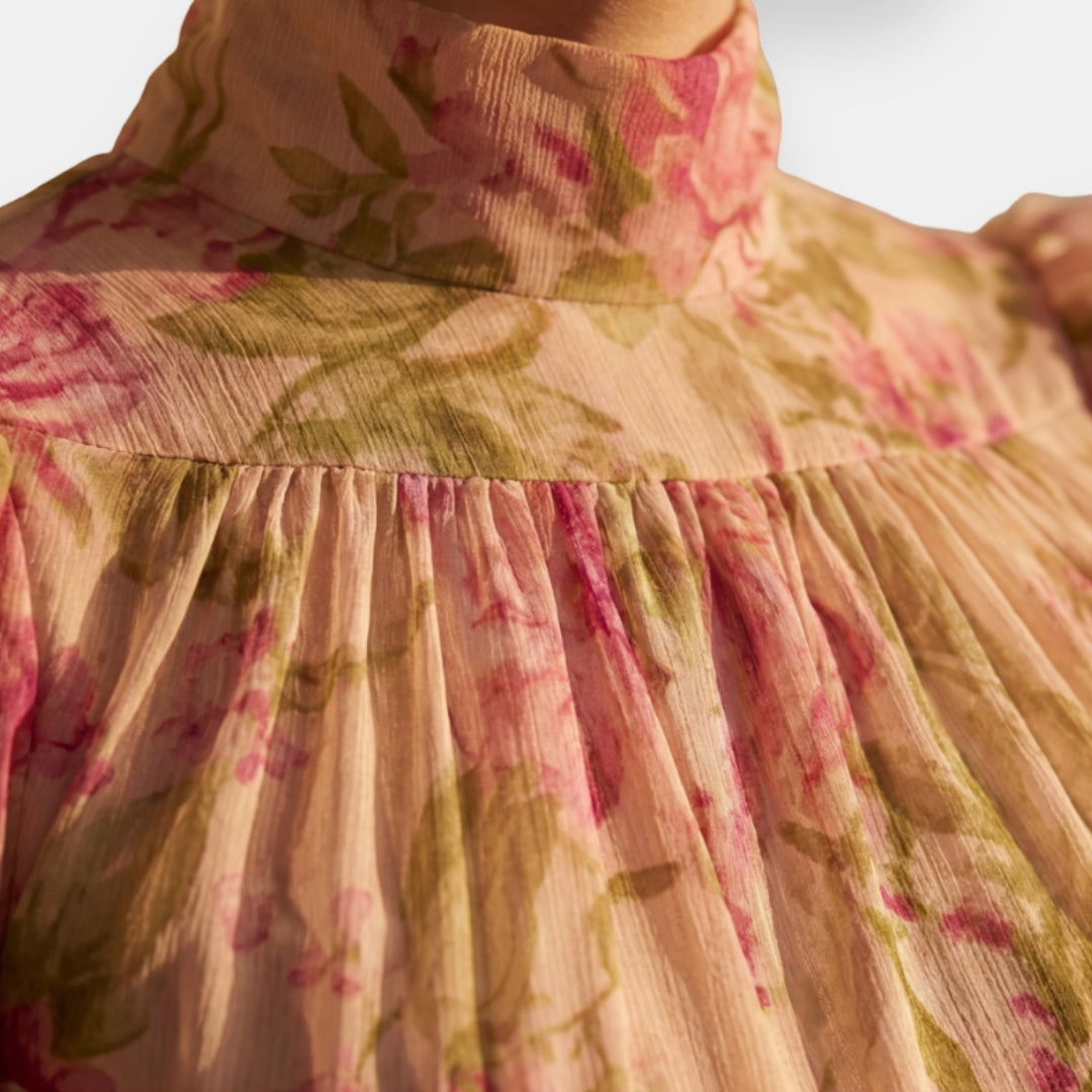 Melissa | Long Floral Dress