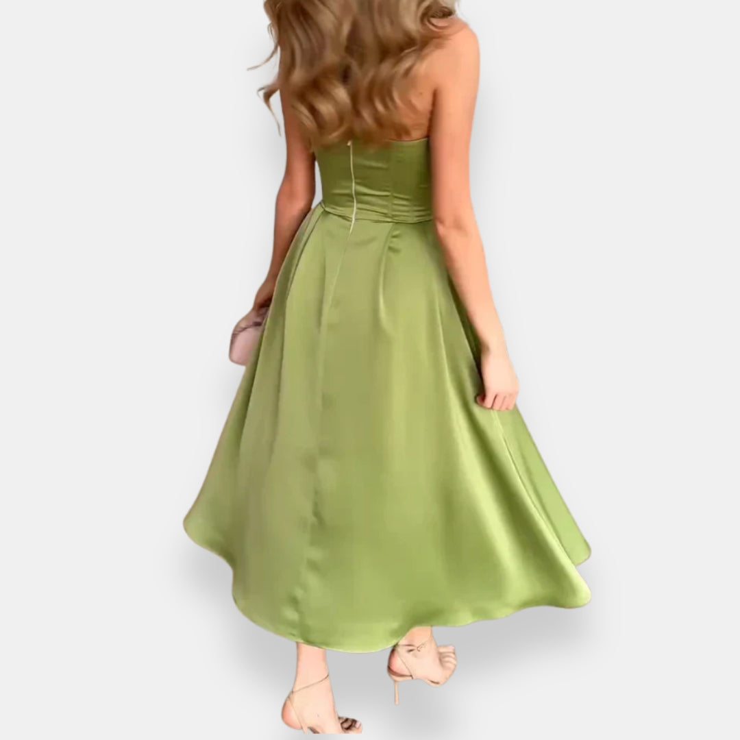 Rachel | Strapless Dress