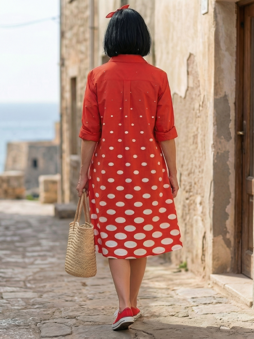 Stella | Polka Dot Dress
