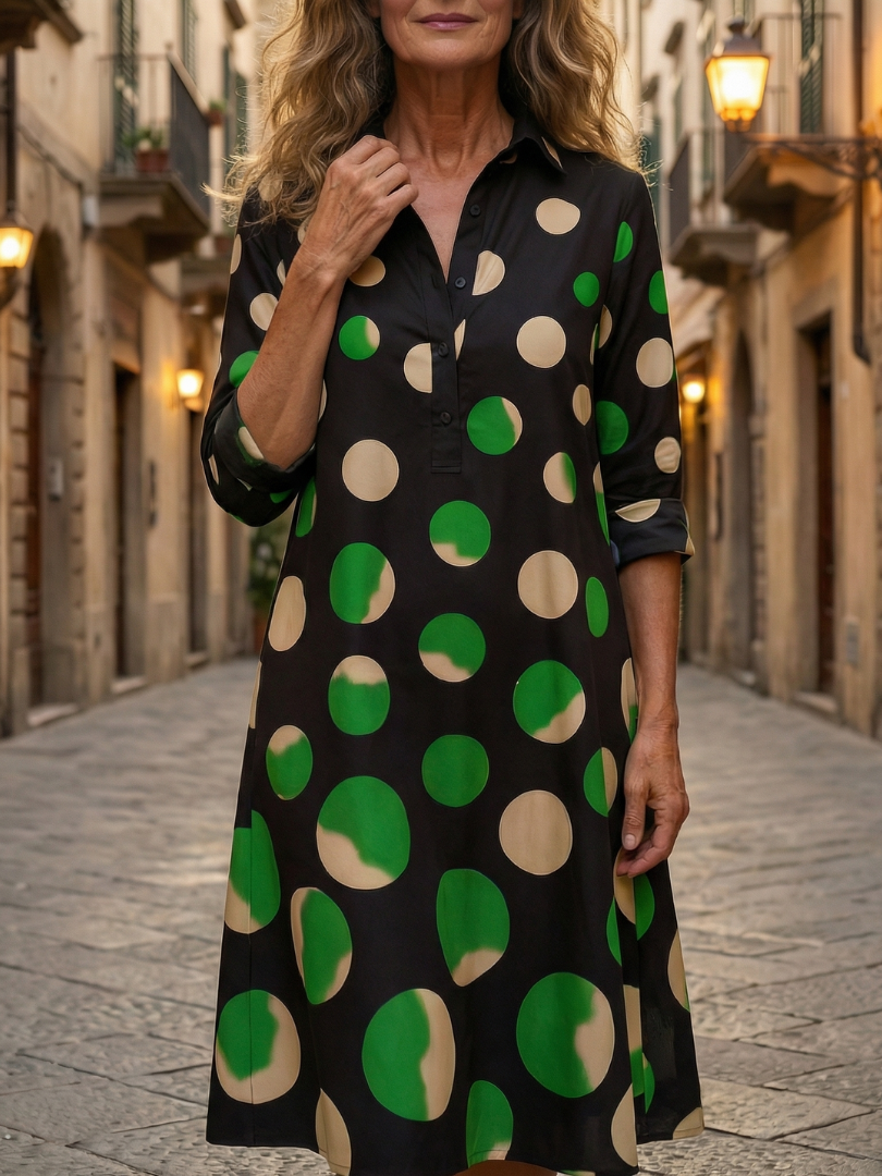 Genevieve | Polka Dot Dress