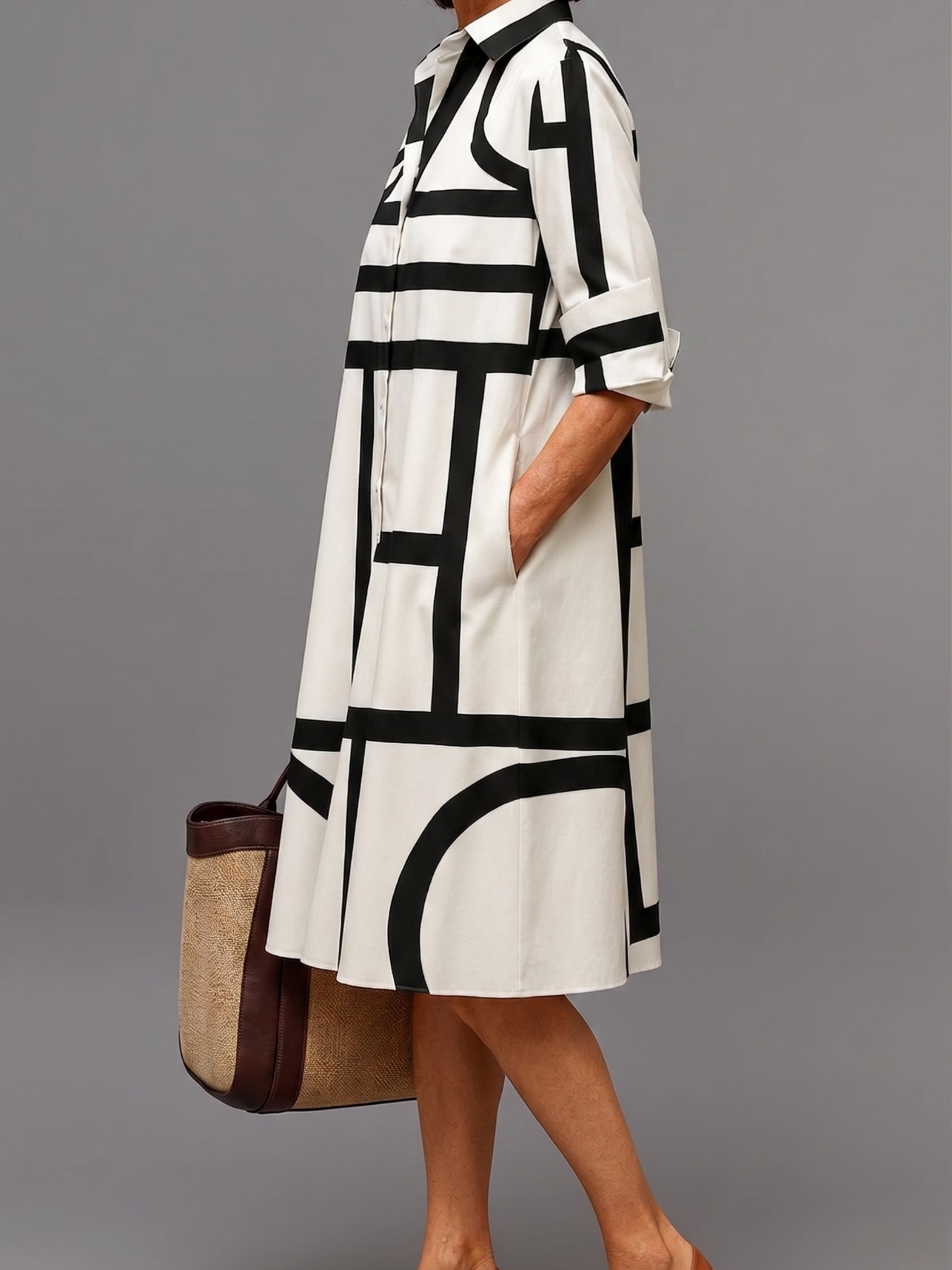 Ellie | Sophisticated Tailored Midi Dress