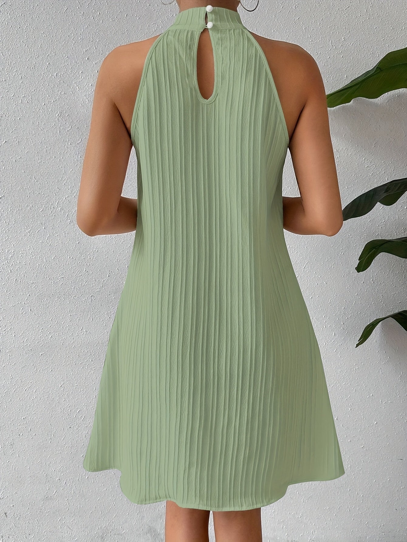 Peyton | Halter Neck Mini Dress