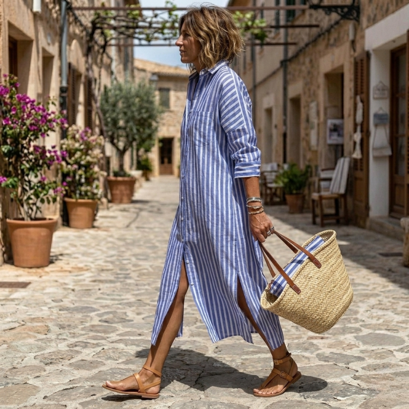 Wilsey | Striped Summer Dress