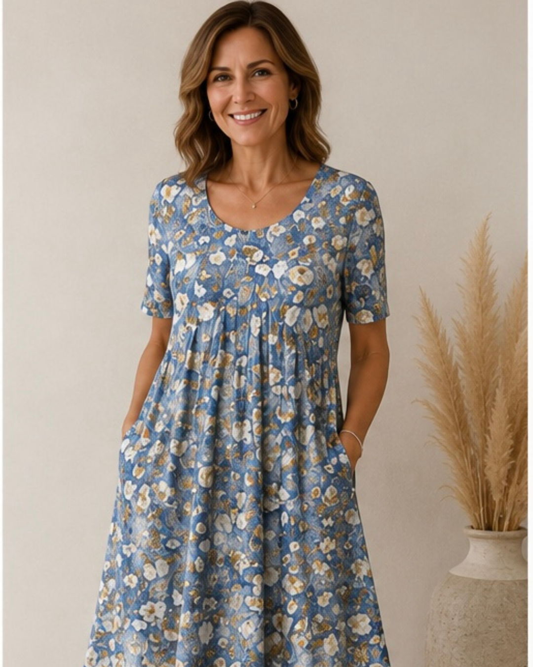 Gigi | The Dress That Hides the Abdomen