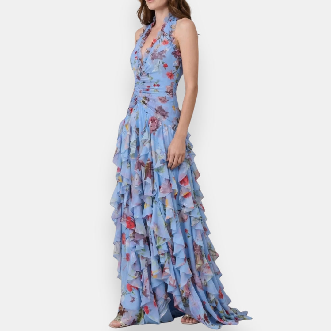 Nicole | Long Floral Dress