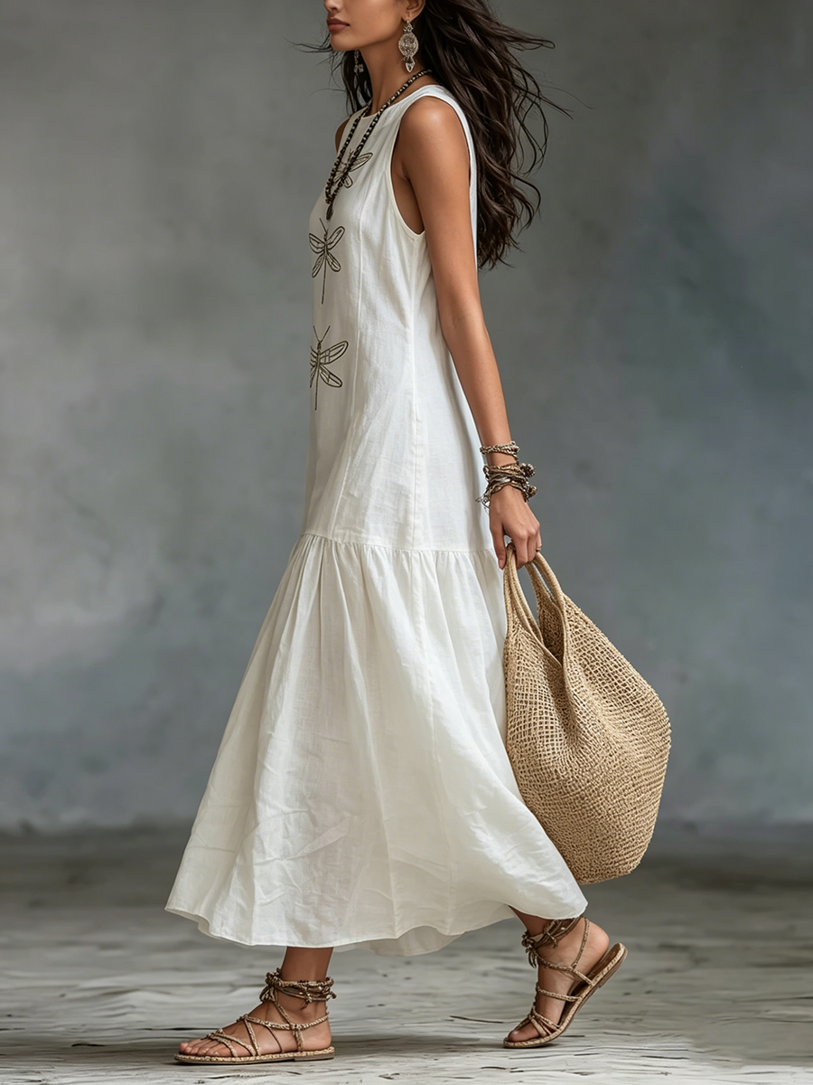 Genelle | Sleeveless Maxi Dress