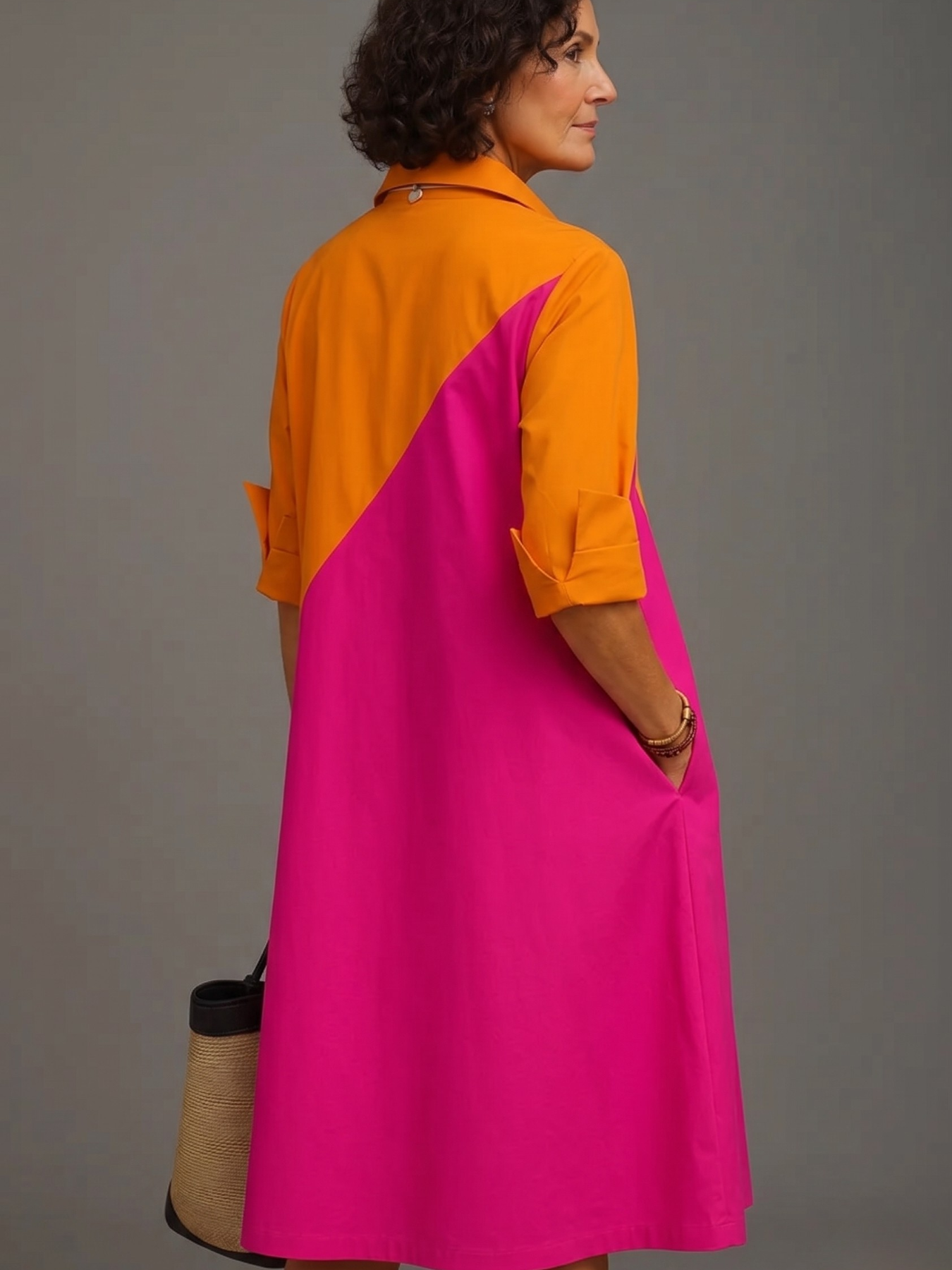 Kayla | Sophisticated Midi Dress with Elegant Design