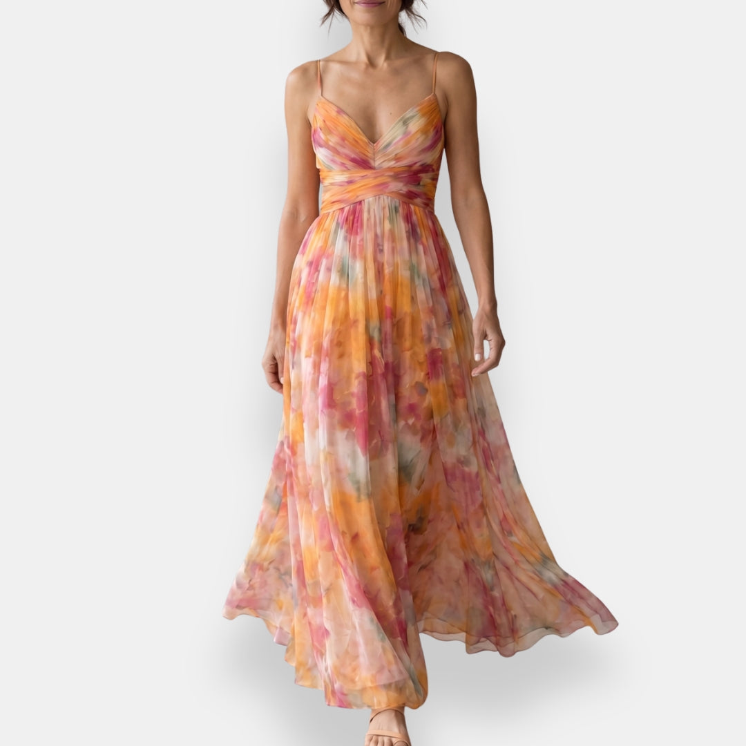 Camille | Long Flowing Dress
