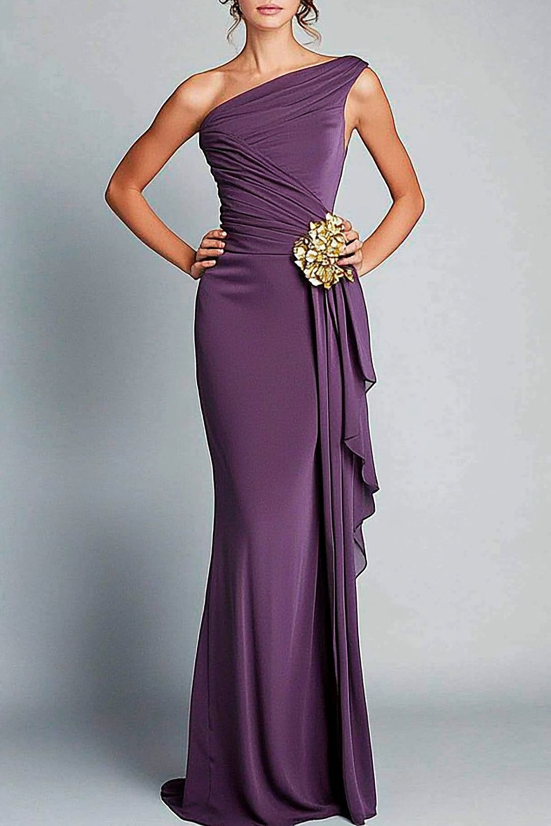 Ashley | Purple Formal Dress