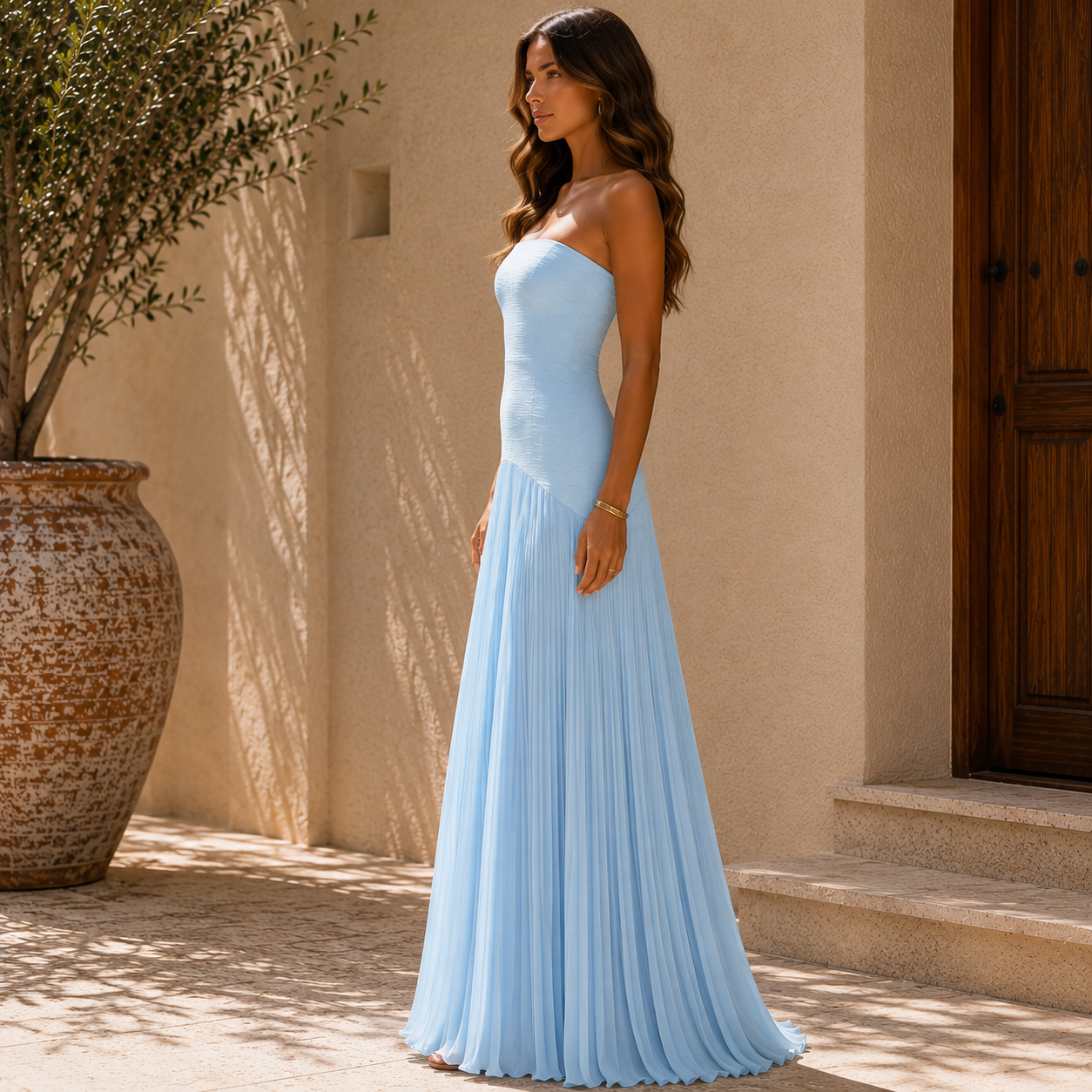 Off-Shoulder Style Dress