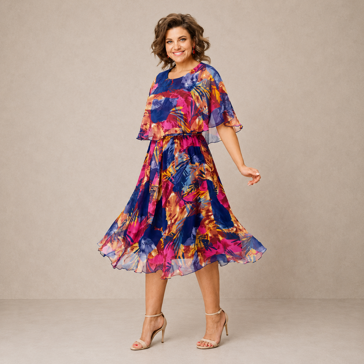 WIKTORIA | Elegant Midi Dress