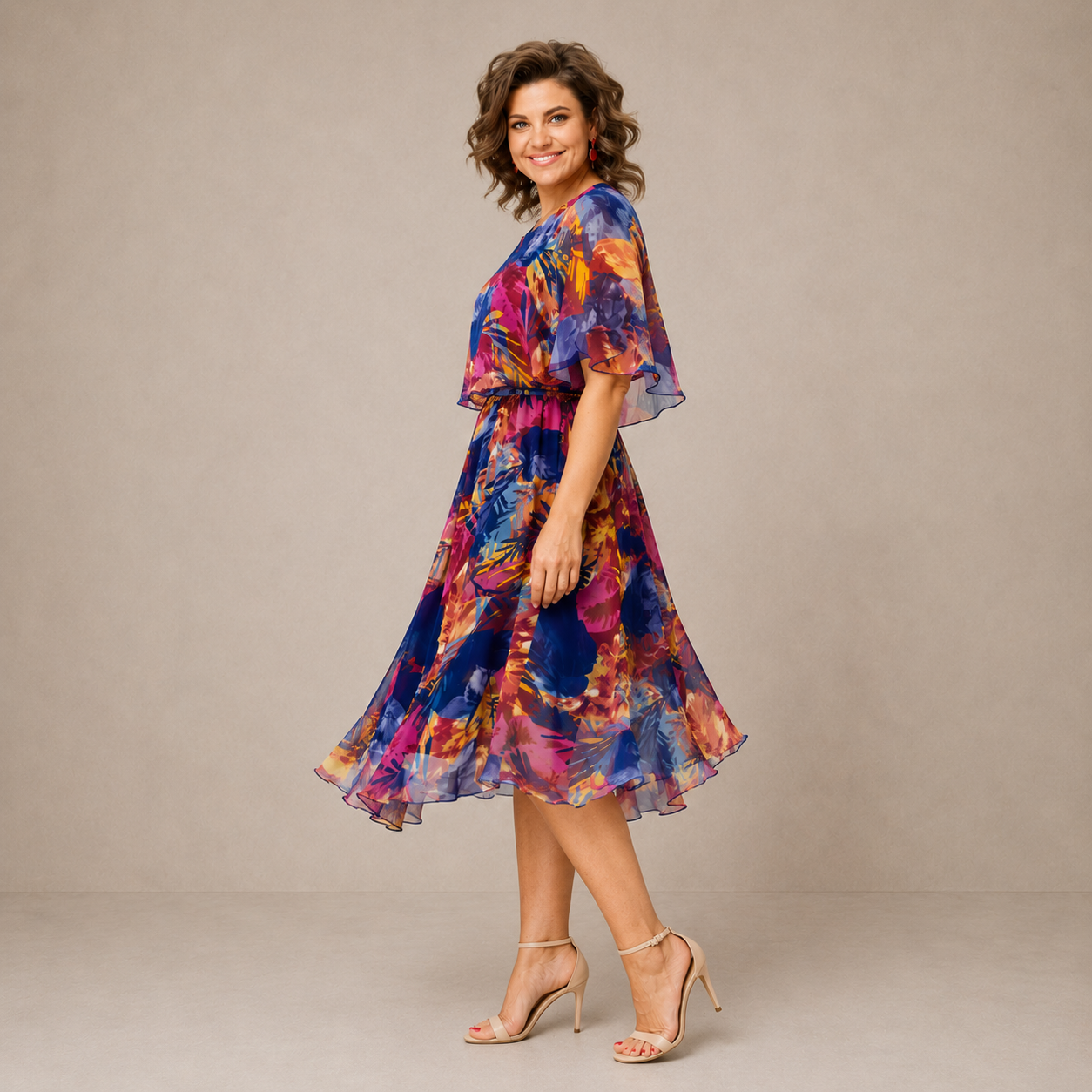 WIKTORIA | Elegant Midi Dress