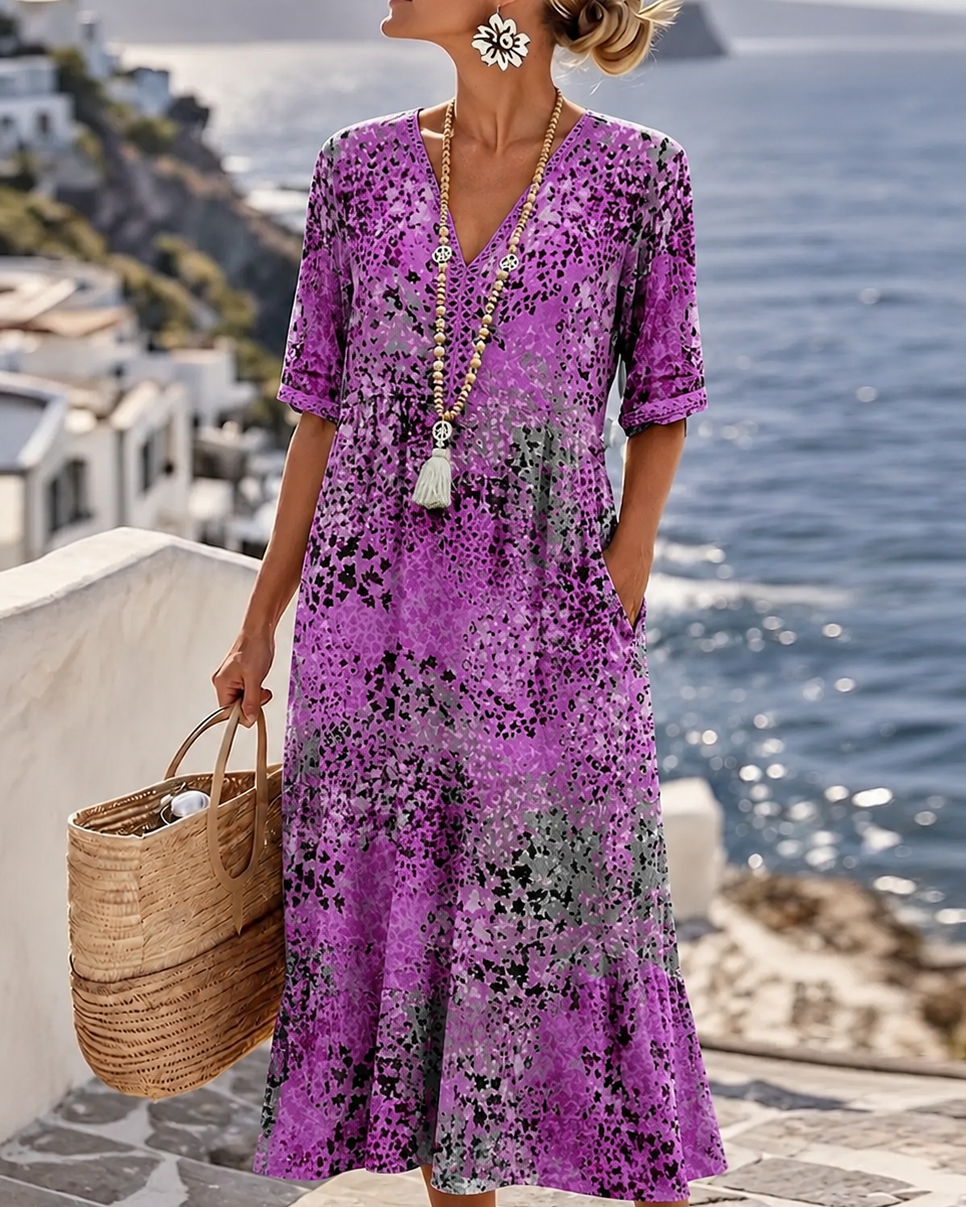 Skyler | Summer Dress in Ocean Breeze