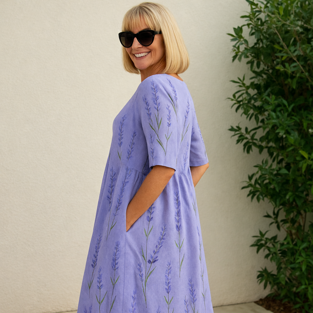 Lily | Midi Dress - Ultimate Comfort Made Easy