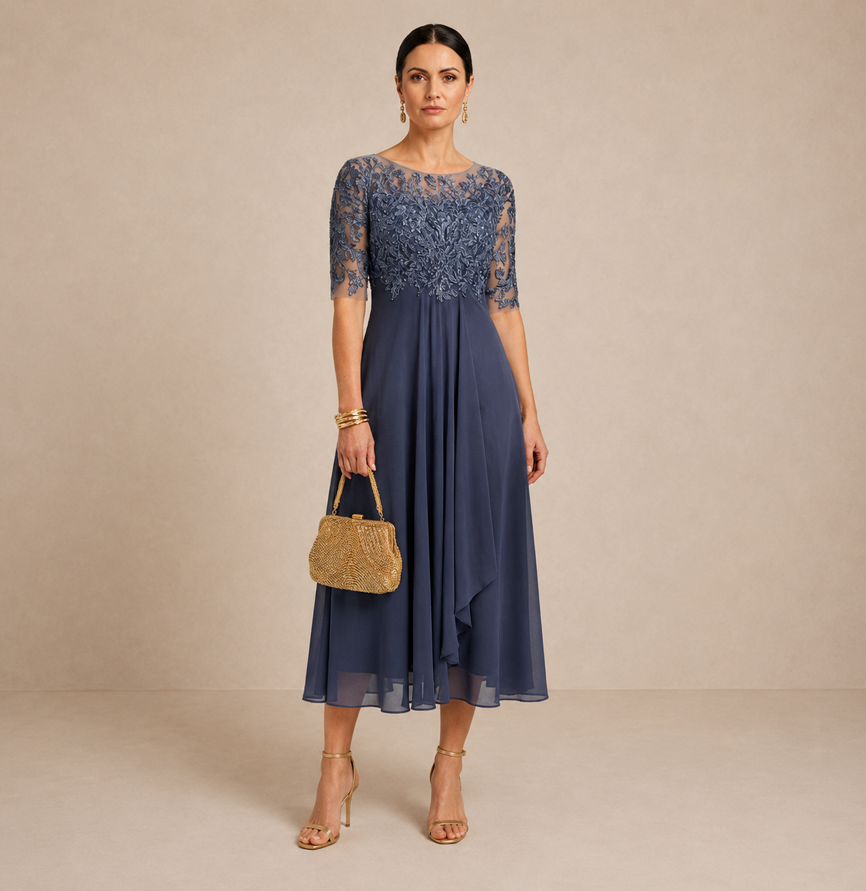 ILINCA | Elegant Midi Dress