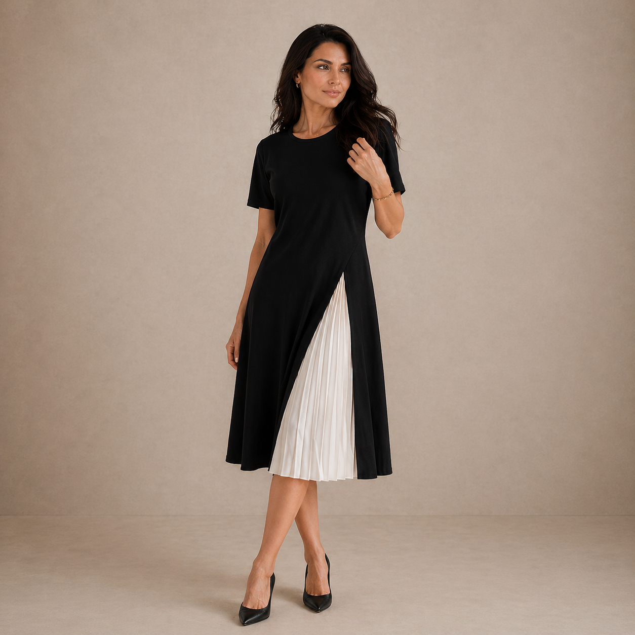 MONIKA | Elegant Midi Dress