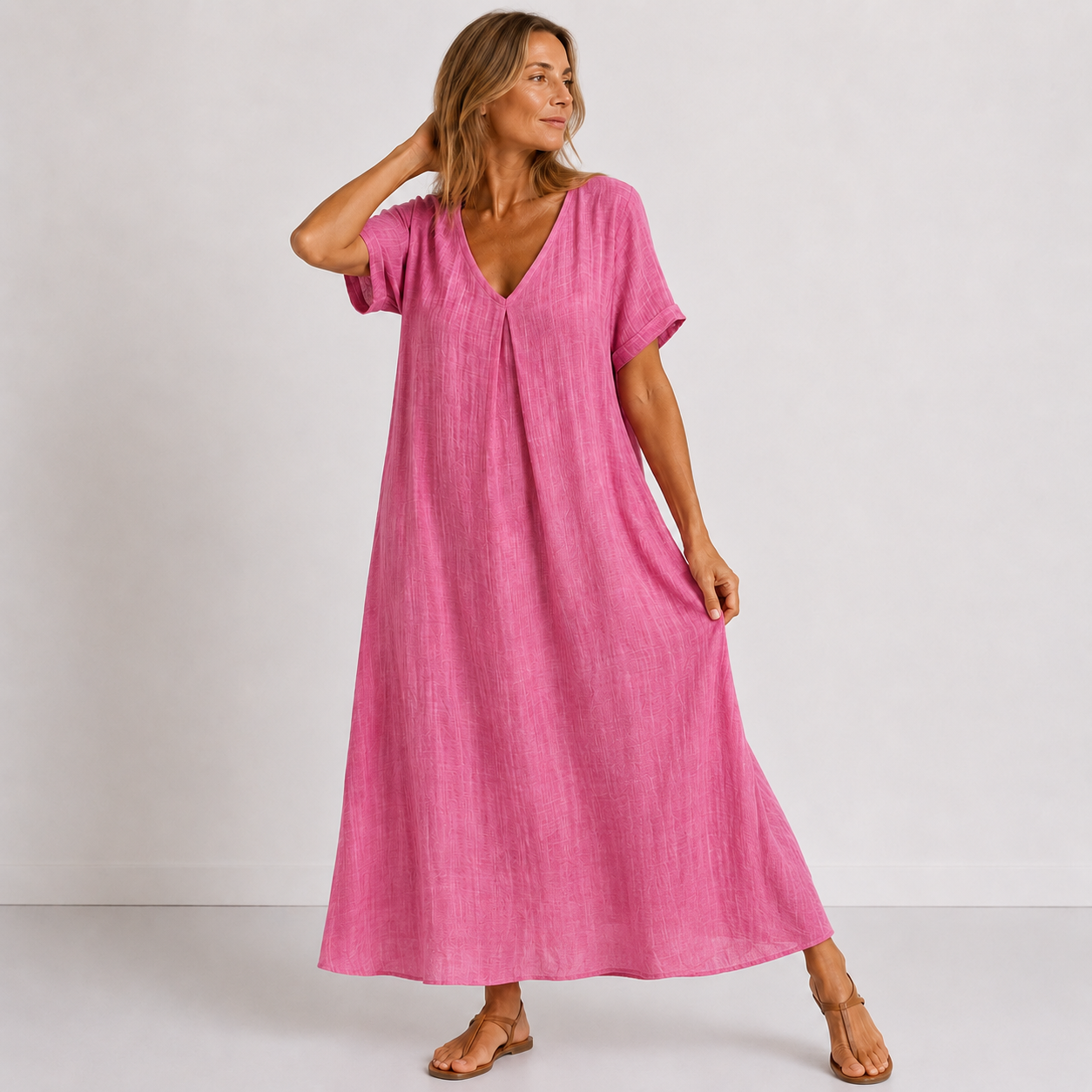 Violette | Long Fluid Dress