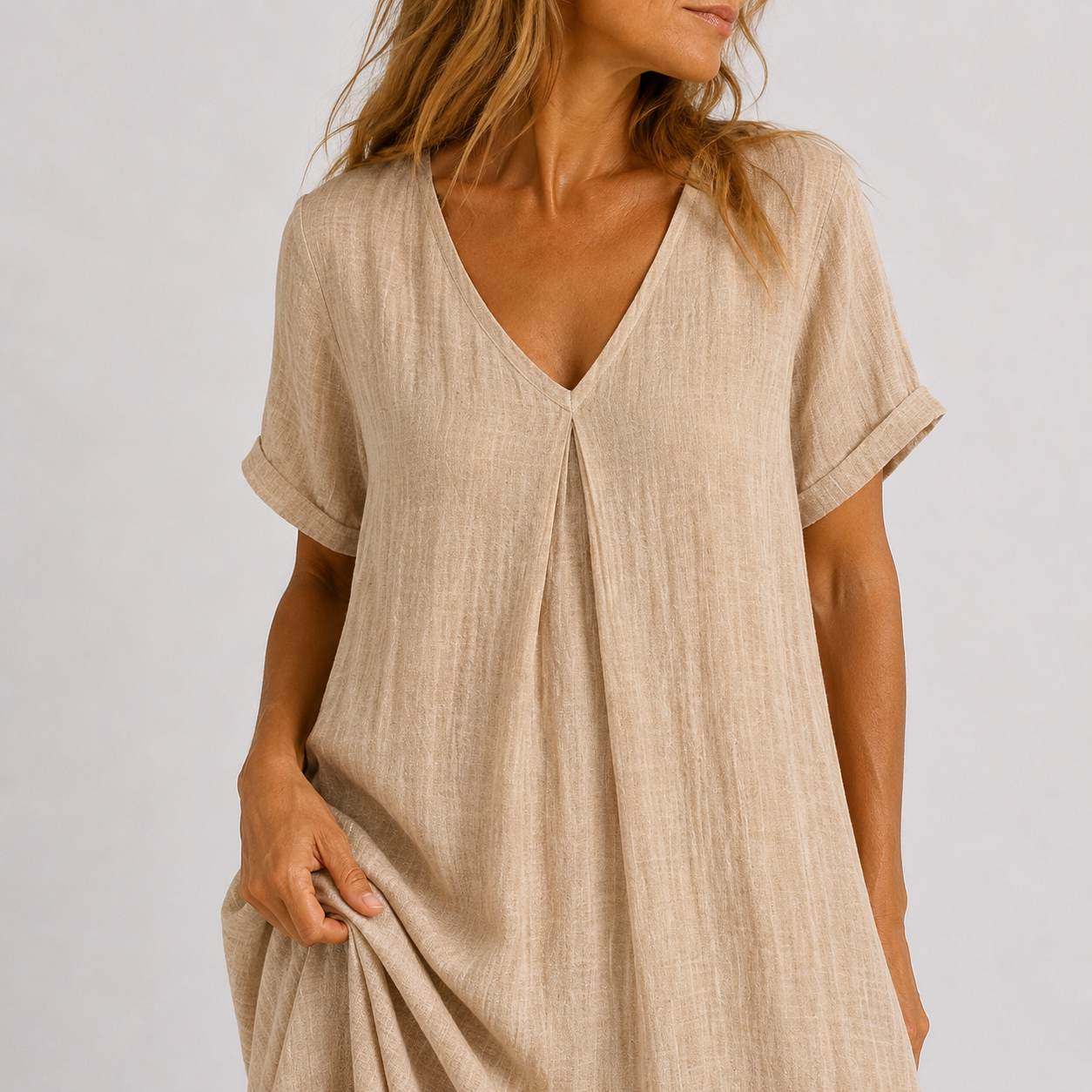 Violette | Long Fluid Dress