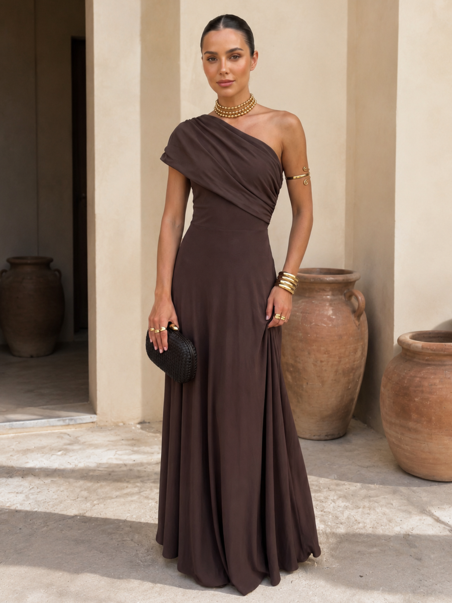 Brown Toledo Dress