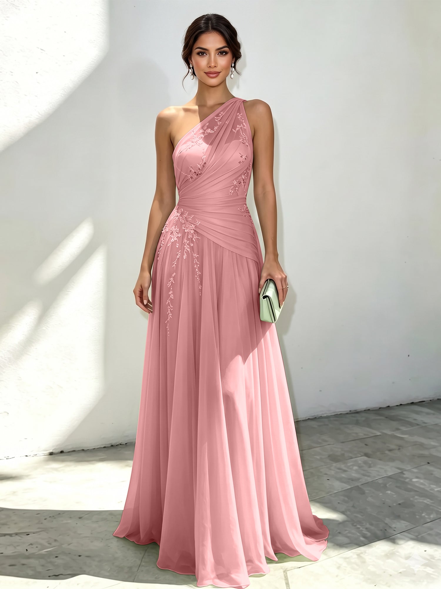 Sophia | One Shoulder Maxi Dress
