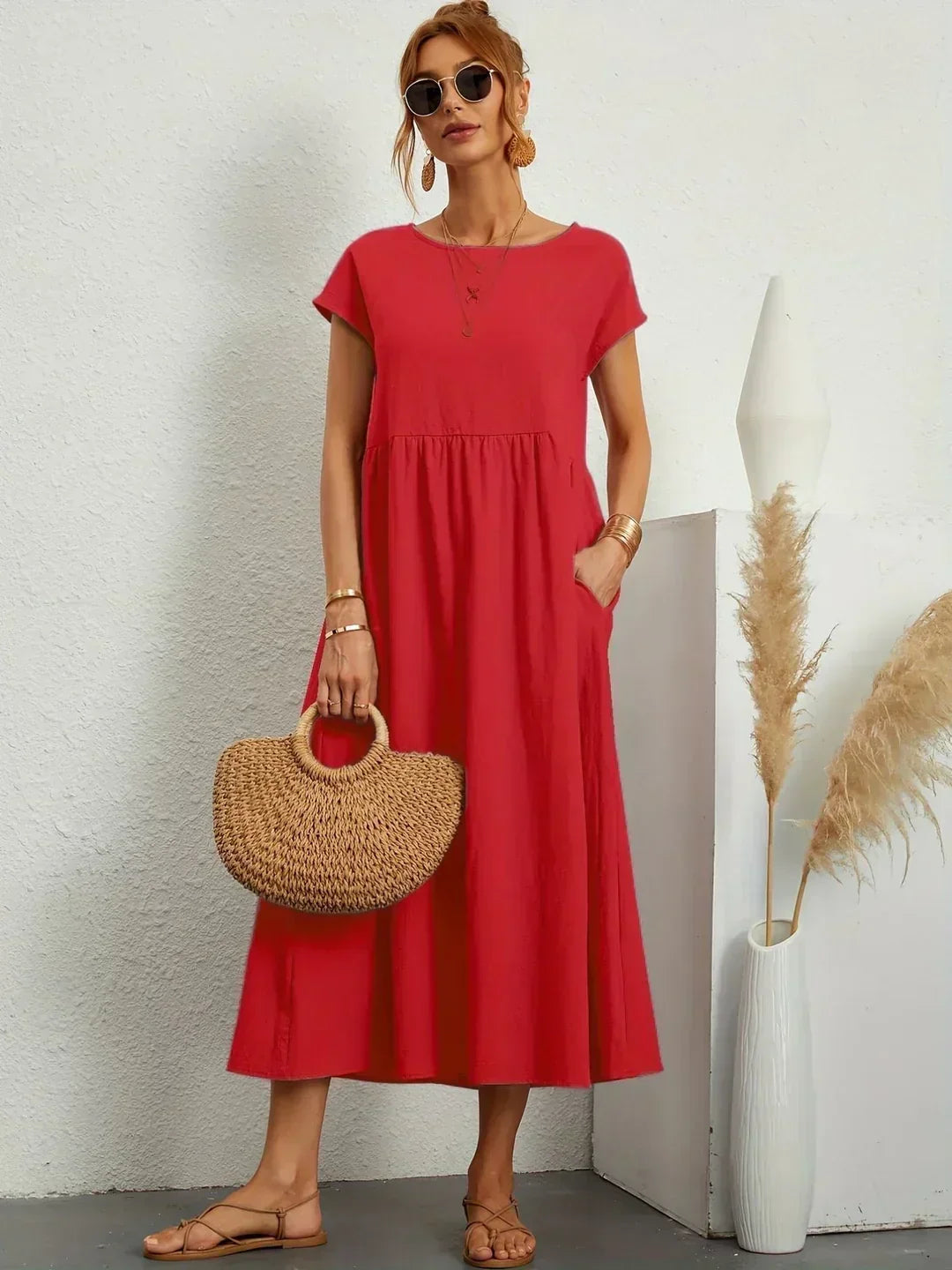 ISABEL | Elegant Midi Dress
