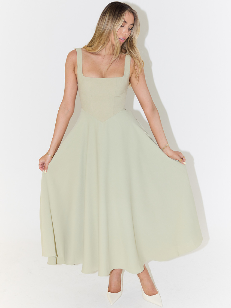 MELISA | Elegant Midi Dress