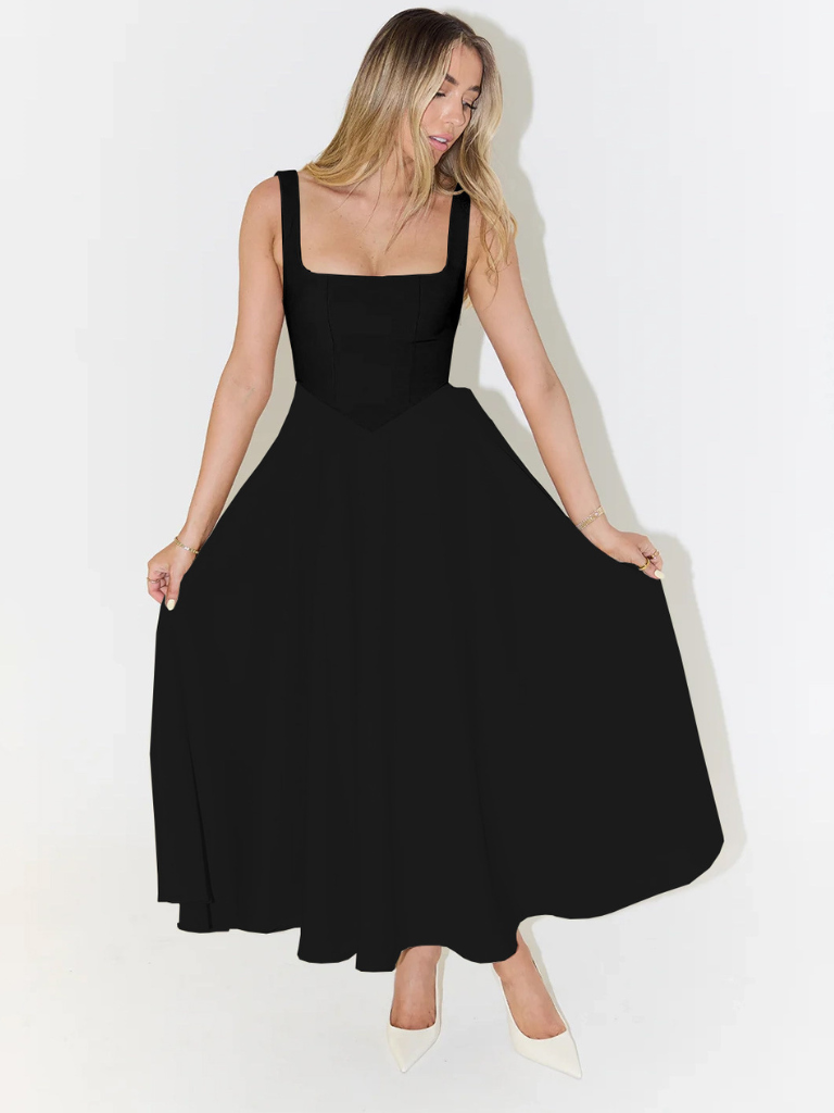 Audrey | Square-Neck Dress
