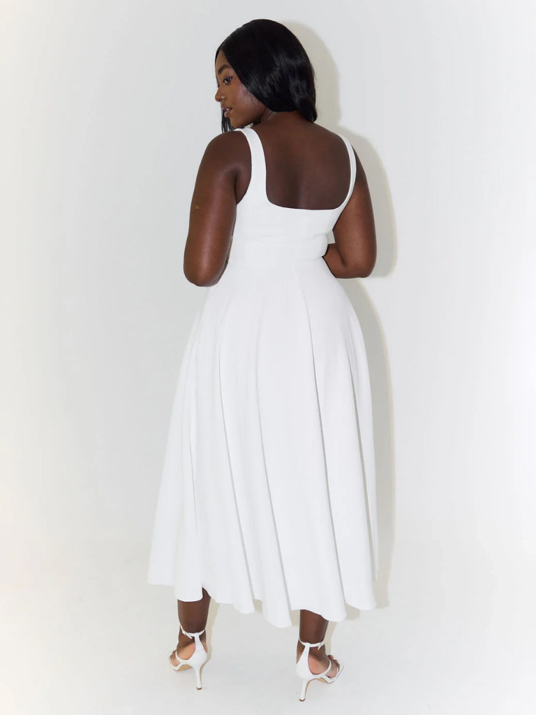 MELISA | Elegant Midi Dress