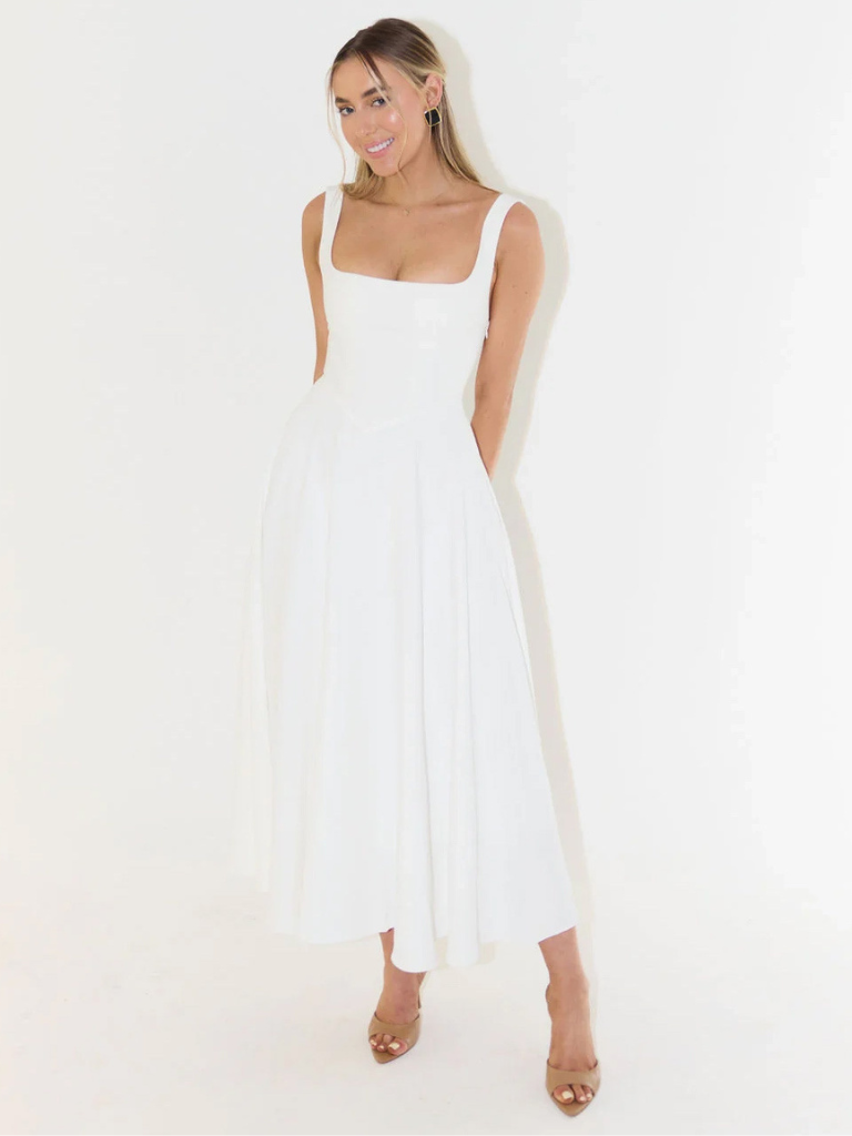 Audrey | Square-Neck Dress